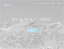 Tablet Screenshot of nixsol.com